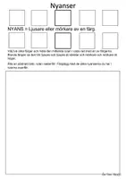 förhandsvisning - Måla med nyans - försättsblad