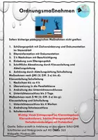 Vorschau - Merkblätter - Ordnungsmaßnahmen- Merkblatt für schwierige Schüler - Deckblatt