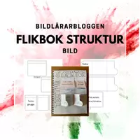 förhandsvisning - Flikbok Konstens grunder NR 6 - Struktur/Texture - försättsblad