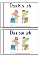 Vorschau - Arbeitsblätter - Heftchen Das bin ich Klasse 1 Ethik #demokratiestaerken Identität - Seite 2