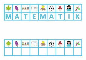 förhandsvisning - Ordjakt Matematik - sida 1