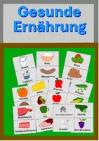 Vorschau - Fördermaterial/Inklusion - Materialpaket Essen und Trinken Deutsch, Englisch, Spanisch - Deckblatt