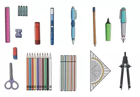 Vorschau - Arbeitsblätter - Etui-Check (Schweizer Version) Meine Schulsachen - DaZ / DaF / Deutsch - Seite 3