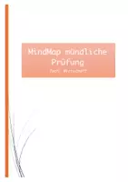 Vorschau - Prüfungsvorbereitung - MindMap Mündliche Prüfung Betriebspraktikum - Referendariat - Deckblatt