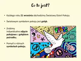zapowiedź - SZTUKA: Gołąb pokoju (PowerPoint/PDF) - strona 2