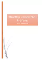 Vorschau - Prüfungsvorbereitung - MindMap kooperatives Lernen - Referendariat - Deckblatt
