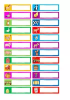 Vorschau - Anderer Materialtyp - Organisation – Garderobenschilder in 3 verschiedenen Varianten - Seite 1