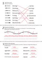 Vorschau - Arbeitsblätter - Arbeitsblätter Spanisch - die Wochentage - los días de la semana - Seite 3