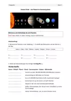 Vorschau - Arbeitsblätter - Arbeitsblatt: Unsere Erde - ein Planet im Sonnensystem - Seite 2