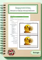 Vorschau - Spiele - Rollenspiel zur Immunabwehr - Deckblatt
