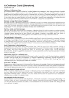 Vorschau - Arbeitsblätter - A Christmas Carol (Literature) - Deckblatt
