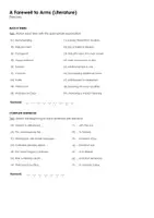 Vorschau - Arbeitsblätter - A Farewell to Arms (Literature) - Seite 2