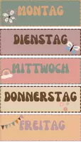 Vorschau - Präsentationen/Tafelbilder - Tagesablauf_Wandtafel (1) - Deckblatt