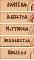 Vorschau - Präsentationen/Tafelbilder - Tagesablauf_Wandtafel (1) - Seite 1