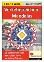 Vorschau - Spiele - Verkehrszeichen-Mandalas | Sachunterricht Grundschule + Sekundarstufe Klasse 2-5 | Verkehrszeichen, Verkehrserziehung, Mandalas, Ausmalen, Konzentration, Entspannung, Memory, Freiarbeit - Deckblatt