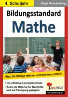 Vorschau - Arbeitsblätter - Bildungsstandard Mathematik Klasse 4 – Was 10-Jährige wissen und können sollten | Grundrechenarten, Geometrie, Maßeinheiten, Lernzielkontrolle, Bildungsstandards | Mathematik Grundschule Klasse 4-5 Lösungen - Deckblatt