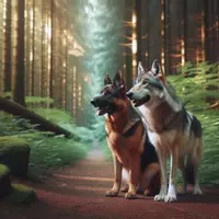 Vorschau - Arbeitsblätter - Der Hund stammt vom Wolf ab - Seite 1