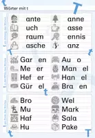 Vorschau - Arbeitsblätter - Arbeitsblätter zu ähnlich klingenden Buchstaben: b – p, d – t, g – k, ch – sch, ck – k, v – w – effektive Übungen zur Lautunterscheidung - Seite 1
