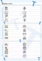 Vorschau - Arbeitsblätter - Arbeitsblätter zu ähnlich klingenden Buchstaben: b – p, d – t, g – k, ch – sch, ck – k, v – w – effektive Übungen zur Lautunterscheidung - Seite 3