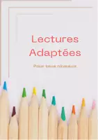 Aperçu - Feuilles d'exercices - Couverture lectures adaptées - Page 1