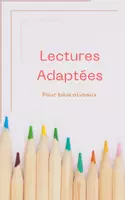 Aperçu - Feuilles d'exercices - Couverture lectures adaptées - Page de couverture