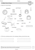 Vorschau - Arbeitsblätter - Escape Room Schulanfang | Deutsch | Mathe | Englisch - Seite 3