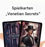 Vorschau - Spiele - Spielkarten "Venetian Secrets" - Deckblatt