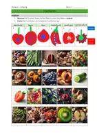 Vorschau - Arbeitsblätter - Beispielfrüchte den Fruchtformen zuordnen - Seite 1