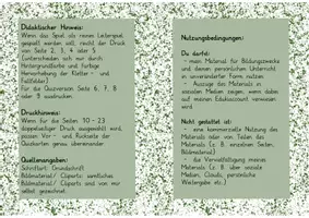 Vorschau - Spiele - Leiterspiel mit Quizfragen Unser Sonnensystem - Seite 1