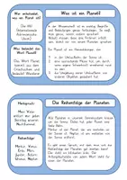 Vorschau - Merkblätter - Informationskartei Unser Sonnensystem Weltraum - Seite 2