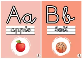 Vista previa - Decoración del aula - ABC posters for the classroom_ ENGLISH ALPHABET - página 2