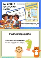 anteprima - Flashcard - 50 flashcard games. 50 giochi con le flashcards - Pagina 1