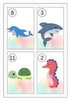 Vorschau - Arbeitsblätter - Materialpaket Tiere im Wasser XXL Paket Wortschatzpaket - DaZ/DaF, Deutsch, Sachunterricht (Grundschule) - Seite 2