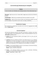 Vorschau - Arbeitsblätter - Arbeitsblatt: Zusammenfassung und Wiederholung der Fachbegriffe (Chemie 8/ 9) - Deckblatt