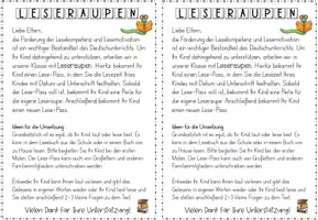 Vorschau - Mal- und Bastelvorlagen - "Leseraupen" / Lesen - Materialpaket (1.-3. Klasse) Deutsch - Seite 3