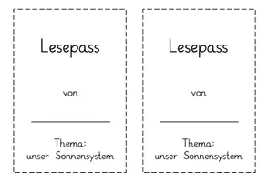 Vorschau - Arbeitsblätter - Materialpaket "unser Sonnensystem" - Seite 2