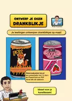 Voorbeeld - Kunst - Stap voor stap: Ontwerp je eigen drankblikje (incl. sjabloon) - Voorblad