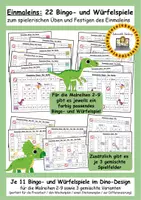 Vorschau - Stationenlernen - Einmaleins: 22 Bingo- und Würfelspiele - Deckblatt