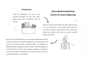 Vorschau - Arbeitsblätter - "Satzglieder leicht gemacht: Active-Recall Methode als Schlüssel zum Verständnis" - Seite 2