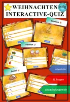 Vorschau - Arbeitsblätter - Sparpaket Weihnachten Wortschatz Grundstufe DaF DaZ - Seite 1