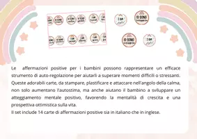anteprima - Altro tipo di materiale - CARTE di affermazione positiva - Pagina di copertina