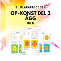 förhandsvisning - OP-konst Påskägg - försättsblad