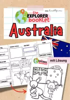 Vorschau - Arbeitsblätter - XL Landeskunde Sparpaket: Explorer Booklet (London, England, Scotland, Ireland, etc.) - Seite 1