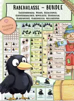 Vorschau - Poster - BUNDLE: Rabenklasse/ Krähenklasse/ Klassentier Rabe/ Krähe - Classroom Management - Deckblatt
