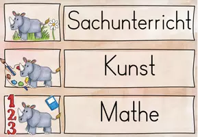 Vorschau - Poster - BUNDLE: Nashornklasse/ Klassentier Nashorn - Classroom Management - Seite 2