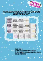 Vorschau - Poster - Reflexionskarten für den Unterricht - Deckblatt