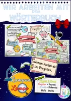 Vorschau - Poster - Wörterbuch Merkblatt und Aushang fürs Klassenzimmer - Deckblatt
