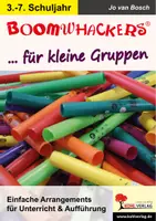 Vorschau - Arbeitsblätter - Boomwhackers für kleine Gruppen | Musik Grundschule Sekundarstufe I Klasse 3-7 | Arrangements, Klassik, Pop, Volkslieder, international, Aufführung, fachfremd - Deckblatt