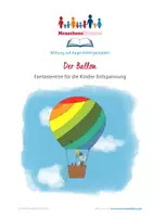 Vorschau - Anderer Materialtyp - Fantasiereise "Der Ballon" - Deckblatt