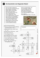 Vorschau - Arbeitsblätter - Kreuzworträtsel Lesen | Lesetexte, sinnerfassendes Lesen, Lesekompetenz, Rätsel, Allgemeinwissen | Deutsch Grundschule Klasse 3-4 Lösungen - Seite 3